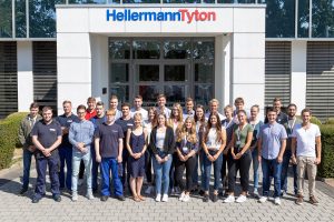 Unsere dualen Studenten und Auszubildenden im August 2018.